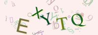 This is a captcha-picture. It is used to prevent mass-access by robots. (see: www.captcha.net)